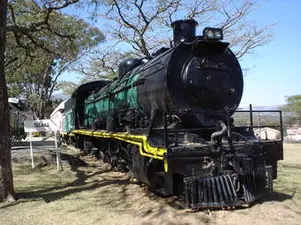 Angus, a Railway Station near Johannesburg