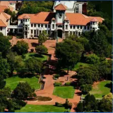 University of the Free State, Main building,  Bloemfontein