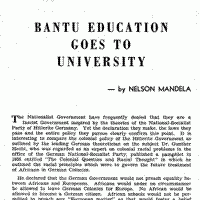 Bantu Education And The Racist Compartmentalizing Of Education ...