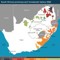 map of homelands