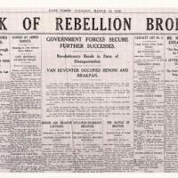 rand revolt square 1922 fordsburg strikers stronghold falls government rebellion march uprising