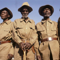 Veterans of Omugulugwombashe, 1990, Photo © John Liebenberg