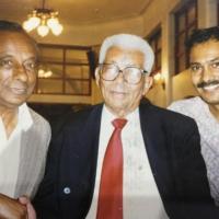 George Naicker, Walter Sisulu and Yogan Moodley (L - R)