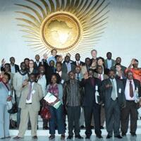 Members of Pan-African Parliament at Addis Ababa, 06 March 2012