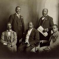 Delegation from the South African Native National Congress that went to  England in 1914