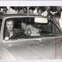 The shock of the siege is reflected in the faces. Silverton Seige 1980