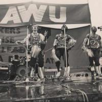 Abafana Bo Moya performing in Durban, November 1986 