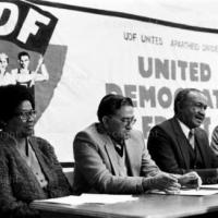 Albertina Sisulu and Archie Gumede
