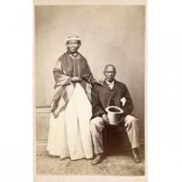 Chief Maqoma and his wife Kayti