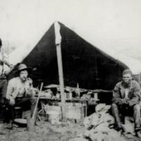 Early gold miners in Johannesburg