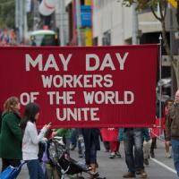 May Day march in Melbourne, Australia 2012