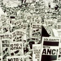 No to Botha demonstration