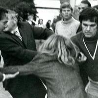 Plain clothes police assault and arrest Jenny Cunningham - Wits, June 1972