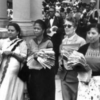 Women's March 9th August 1956 Union Buildings © Baileys Archives