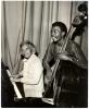 Dave Brubeck (left) and Victor Ntoni (right) in Johannesburg, South Africa, photographer: Ronnie Kweyi 