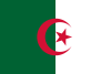 Flag of Algeria.